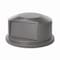 Rubbermaid Commercial Dometop Lid, Gray, Plastic FG264788GRAY - alternate 4
